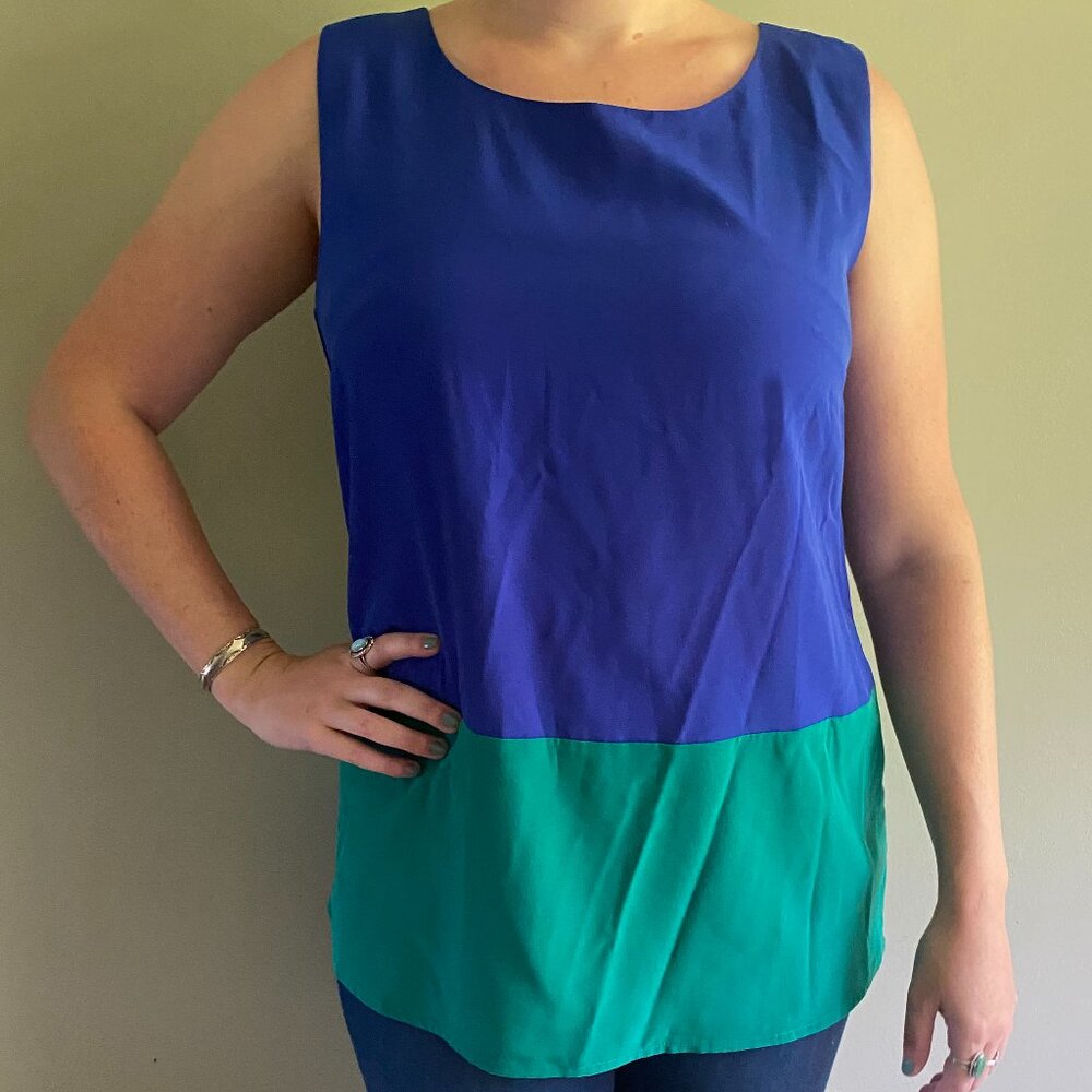 Forever 21 Color Block Tank Top